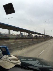 Waiting on the train