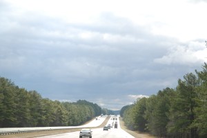 It was nice to see rolling hills and big trees as we headed in to Georgia.  