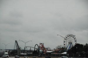 Frontier amusement park