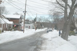 Neighborhood on way to drop off. 