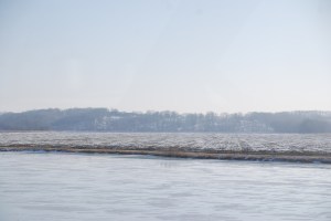 Finally, a little change in the scenery.   Hills! 