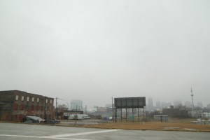 If you squint really hard you may be able to see the St. Louis Arch.  