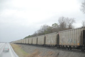 Coal train in Alabama