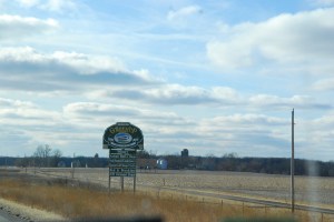 Too funny.   Couldnt pass up getting this picture in Illinois.  