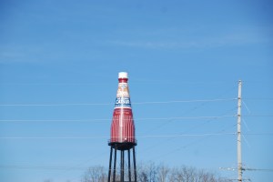World's largest catsup bottle