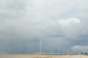 Here comes the rain, or in this case turned out to be sleet but thankfully didnt last long. 