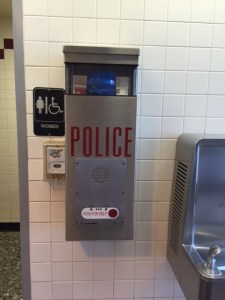 Police alarm in a rest area in Illinois.   Should I be worried?  